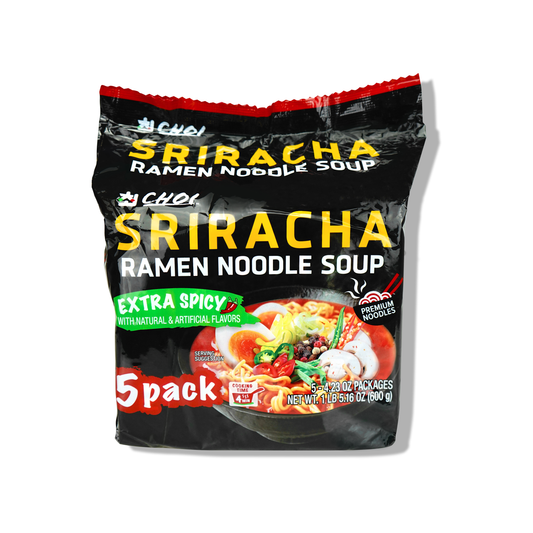 Choi Sriracha Ramen Extra spicy 120g Pouch (20-pack)